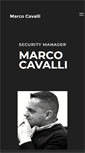 Mobile Screenshot of marcocavalli.it